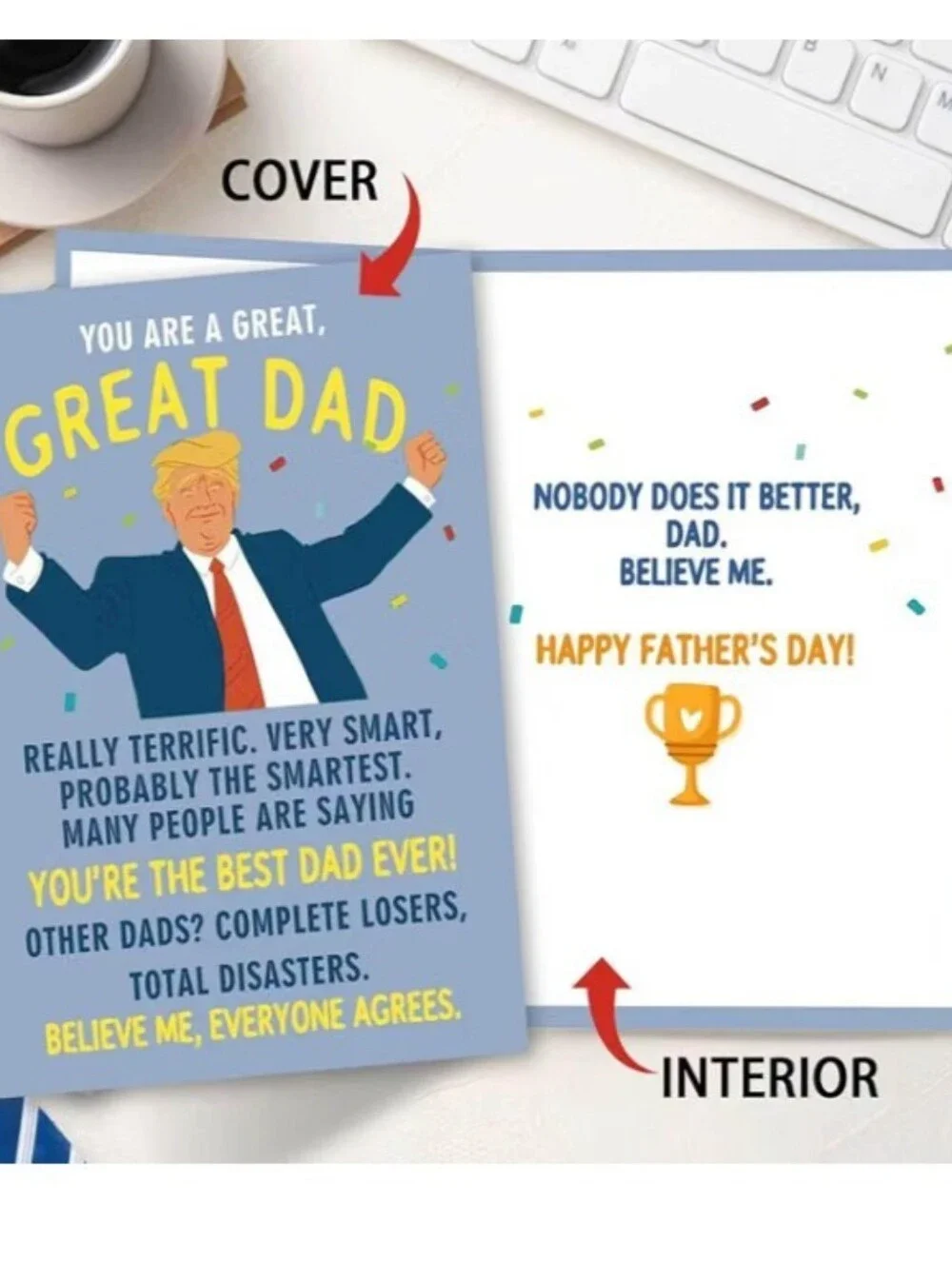 Funny Great Dad Greeting Card